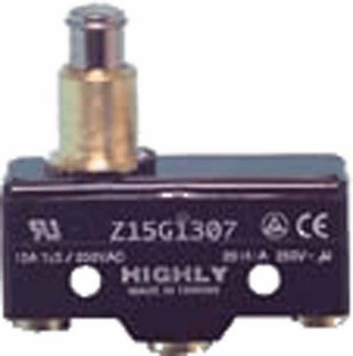 3-Terminal Plunger-Style Micro-Switch (Years Select Club Car / E-Z-GO Models)