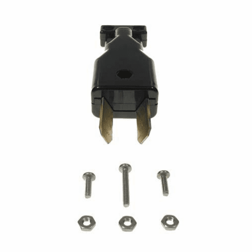 36-Volt Club Car Electric Black 2-Prong Crowfoot DC Charger Plug (Years 1982-Up)
