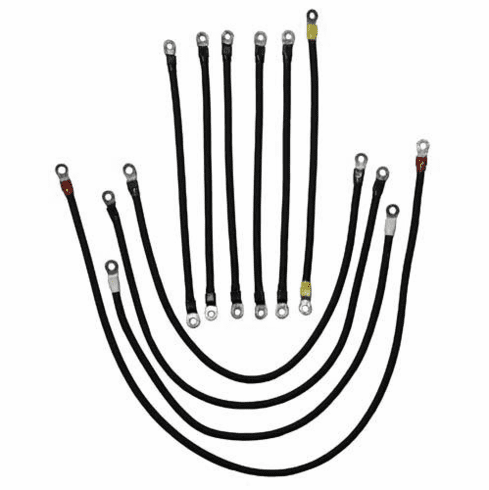 4 Gauge 600A Weld Cable Set For Club Car iQ