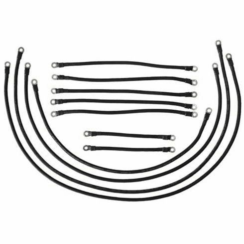 4 Gauge 600A Weld Cable Set For Yamaha G19/G22