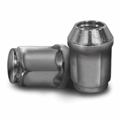 4 Pack Chrome 12mm x 1.25 Metric Lug Nuts