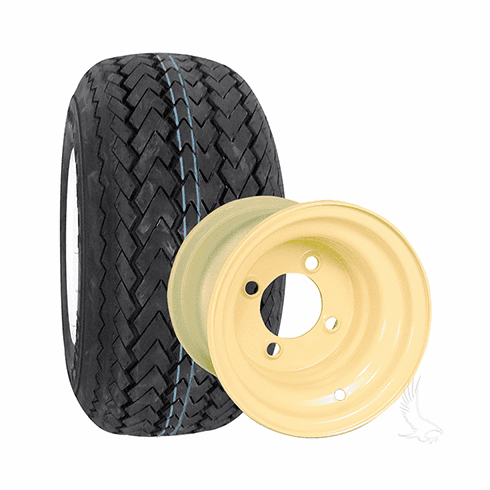 416/234 -  Steel, Beige 8x7 Standard with Kenda Hole In One, 18x8.5-8, 4 ply