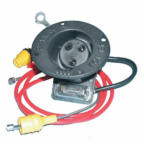 48-Volt Club Car Receptacle & Fuse Kit (Years 1995-Up)