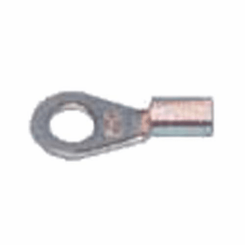 6 GA, 1/4"  Battery Cable Eyelet (100/PKG)