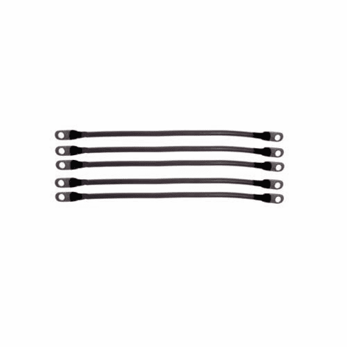 6 Gauge 8V 16"  Battery Cable Set For Club Car Precedent