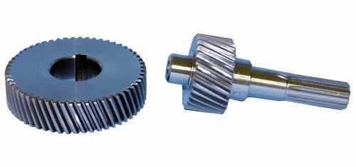 8:1 Ratio with 2-Piece Graziano Axle. Graziano Axle is Identified by Bolts in Transaxle Housing Entering From the Driver
