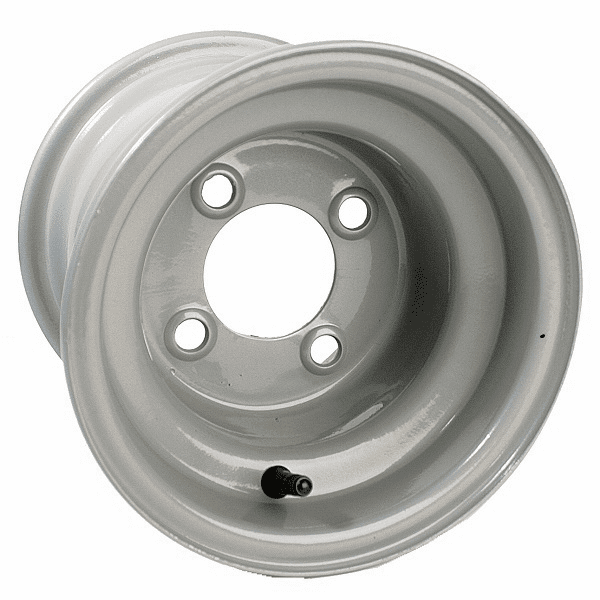 8"  Club Car Grey Steel Wheel (Centered)