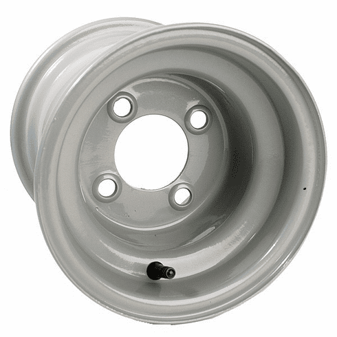 8"  Club Car Grey Steel Wheel (Centered)