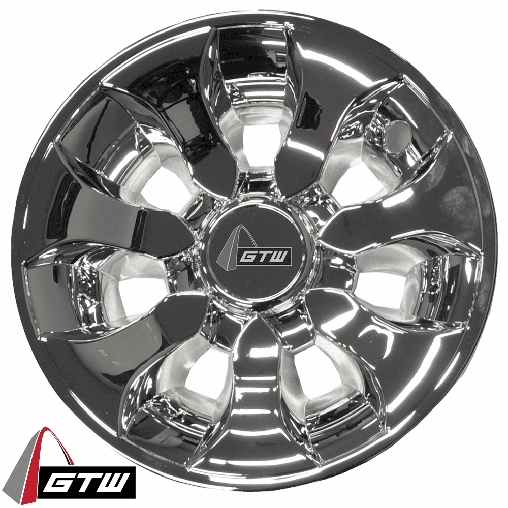 8"  GTW Drifter Silver Wheel Cover (Universal Fit)