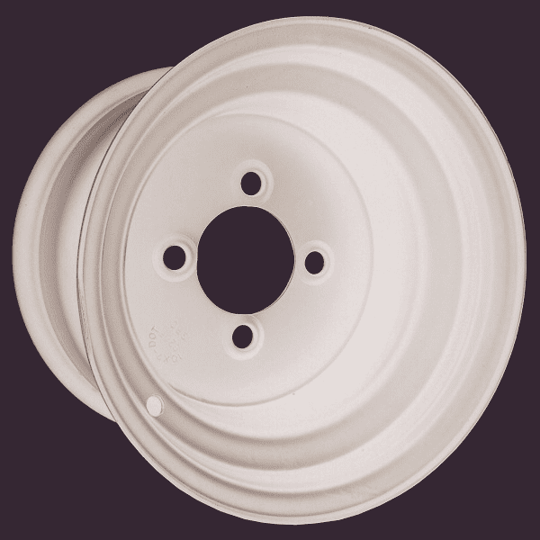 8"  GTW Matte Black Steel Wheel (2:5 Offset)