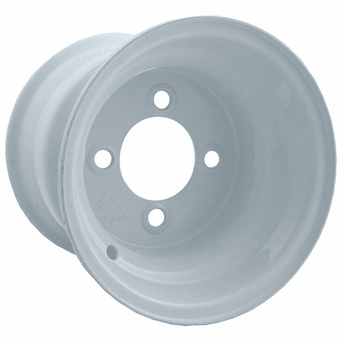 8"  GTW White Steel Wheel (2:5 Offset)