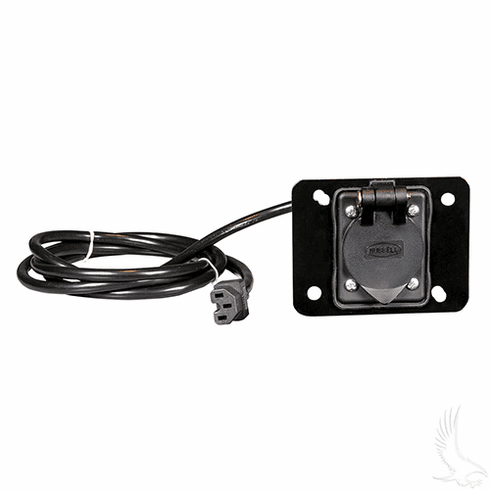 AC Receptacle, E-Z-Go TXT 94+