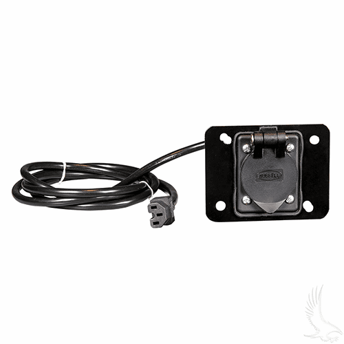 AC Receptacle, E-Z-Go TXT 94+