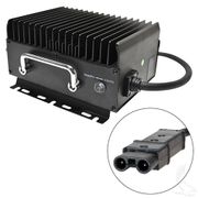 Admiral Advantage Plus High Frequency Golf Car Charger, Yamaha 2 Pin, 48 V 15 Amp