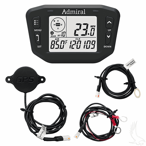 Admiral Speedometer, Digital GPS, Multi-Function