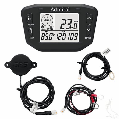 Admiral Speedometer, Digital GPS, Multi-Function