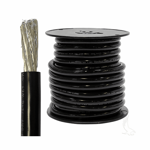 Battery Cable, 2 Gauge, 50 Foot