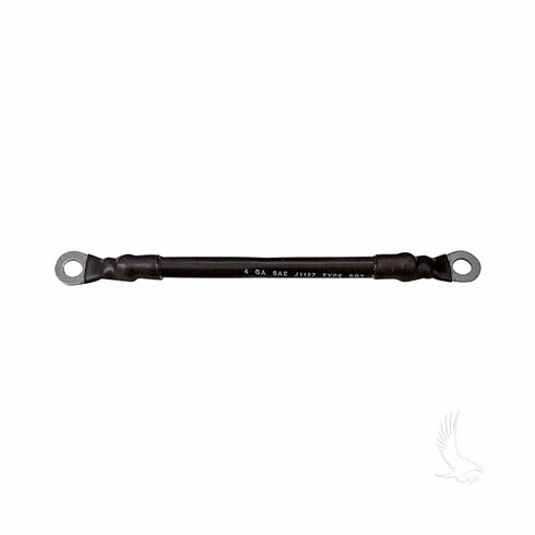 Battery Cable, 7" 4 gauge black