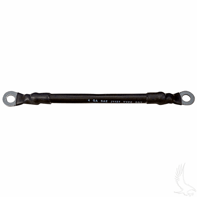 Battery Cable, 7" 4 gauge black