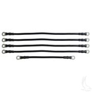 Battery Cable SET, Includes (1) 7" (4) 14" 4 gauge, E-Z-Go TXT 48V