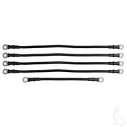 Battery Cable SET, Includes (1) 7" (4) 14" 6 gauge, E-Z-Go TXT 48V