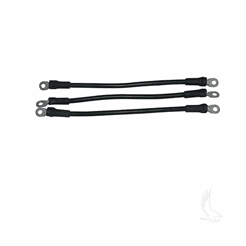 Battery Cable SET, Includes (3) 12" 4 gauge, E-Z-Go RXV 08+