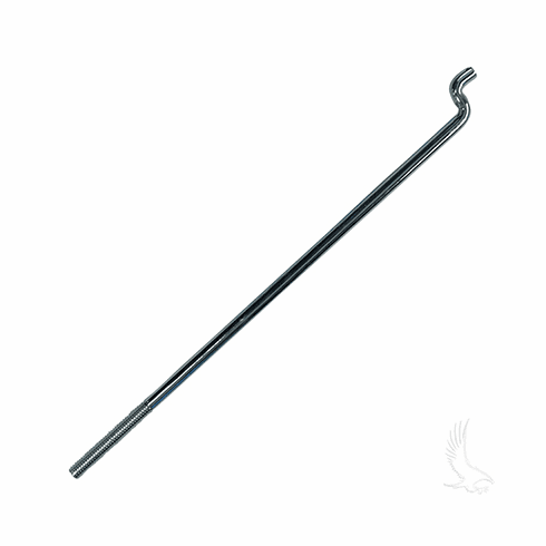 Battery Hold Down Rod, Z-hook 11.625", Club Car DS Electric 81+