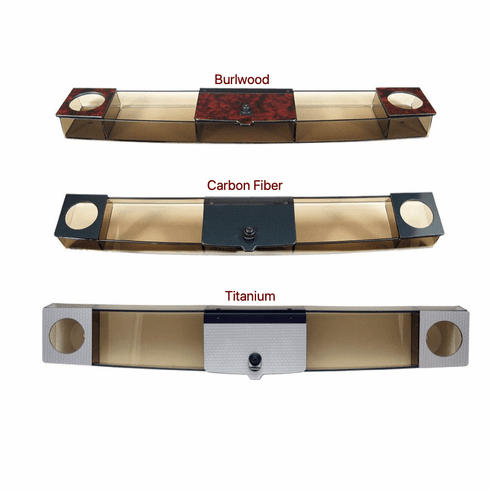 Beverage Tray - RXV - BURLED - 38 3/16" LONG