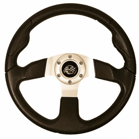 Black Rally Steering Wheel