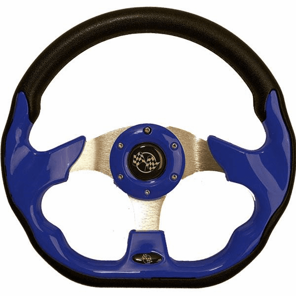 Blue Racer Steering Wheel
