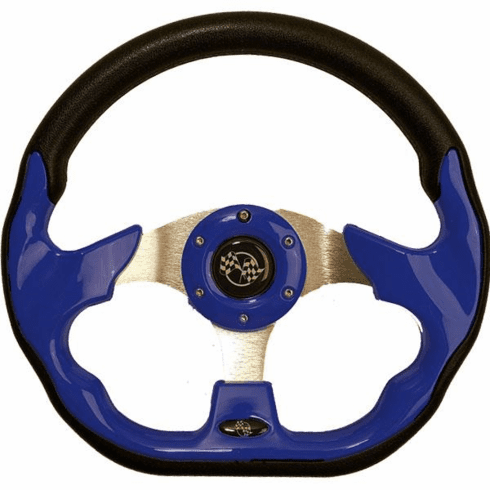Blue Racer Steering Wheel