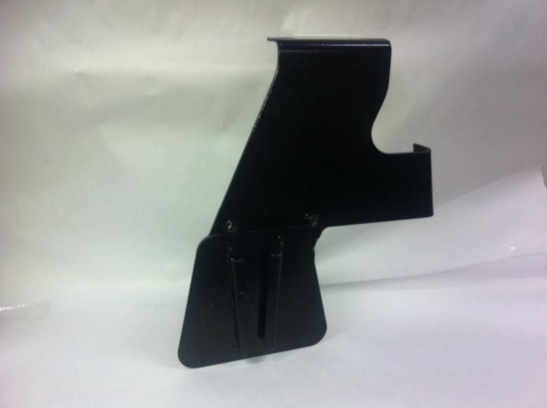 Club Clean Mounting Bracket For EZGO RXV Golf Cart - Passenger Side, Powder-Coated Steel