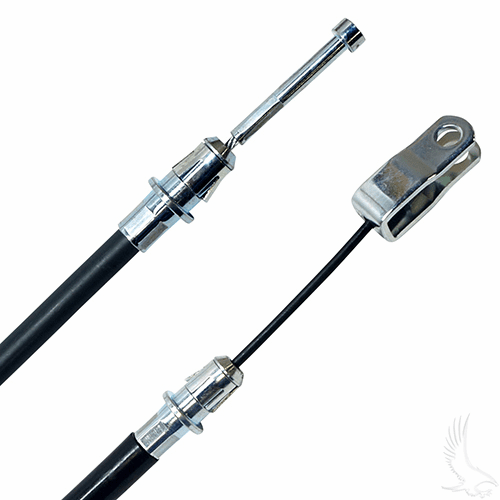 Brake Cable, Driver Side, Club Car Tempo, Precedent, Longer for lifted carts 39"