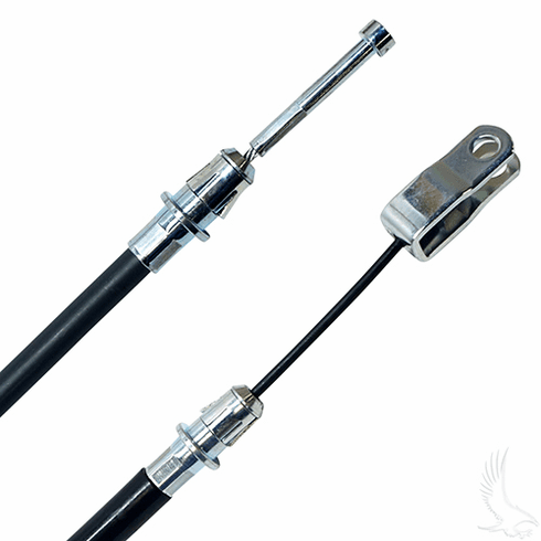Brake Cable, Driver Side, Club Car Tempo, Precedent, Longer for lifted carts 39"
