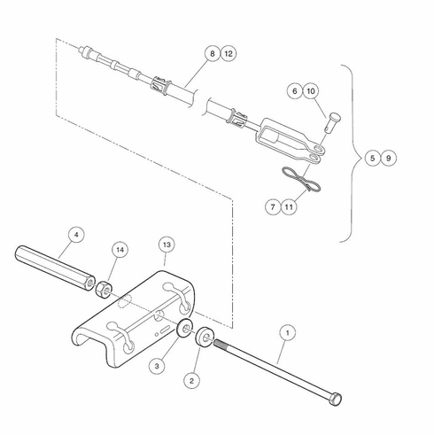 Brake Cable Hex Adjusting Nut