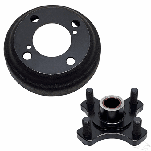 Brake Drum Kit, E-Z-Go RXV 08+, TXT 4 Cycle 91+ (Not for ST350)