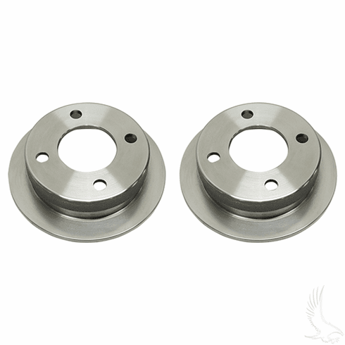 Brake Rotor Kit, Set of 2, Replacement Rotors for Ausco Disc Brake Kits