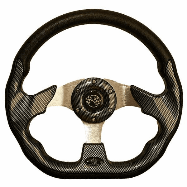 Carbon Fiber Racer Steering Wheel