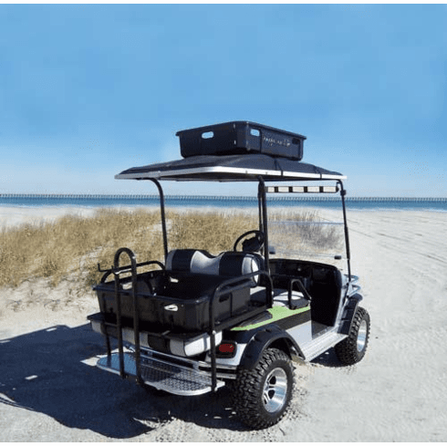 CARGO CADDIE PLASTIC CARGO BOX WITH STRAPS