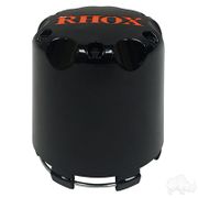 Center Cap, Black with Orange RHOX