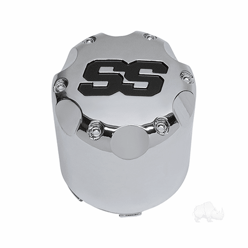 Center Cap, Chrome SS, Snap-On Style