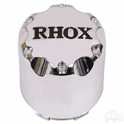 Center Cap, Chrome with Black RHOX