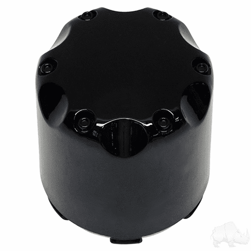 Center Cap, Gloss Black, Snap-In Style