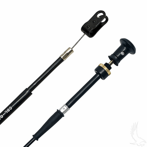 Choke Cable, Dash Mount 87", Yamaha G2/G8/G9/G11