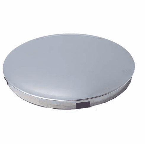 Chrome Baby Moon Covers The Entire Wheel. 7-3/4"