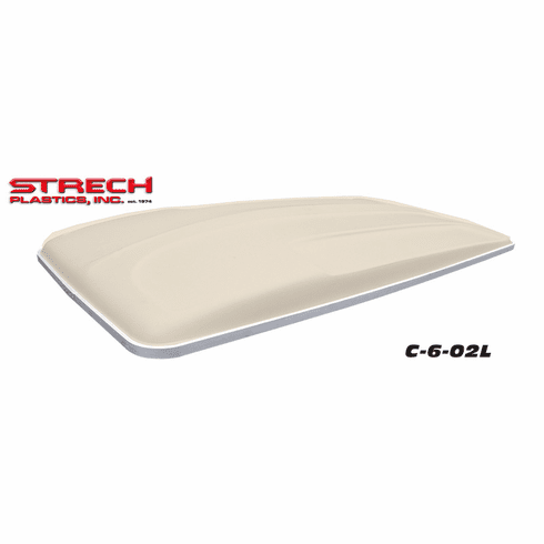 Club Car 80" Top Beige Alum Trim