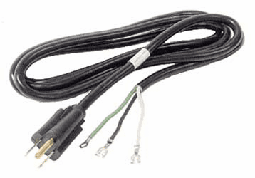 Club Car Battery Charger - 36 Volt A.C. Cords and Strain Reliefs