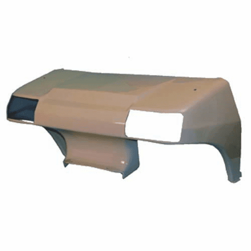 Club Car DS Beige Front Cowl W/Headlight Cut Outs (Years 1982-Up)