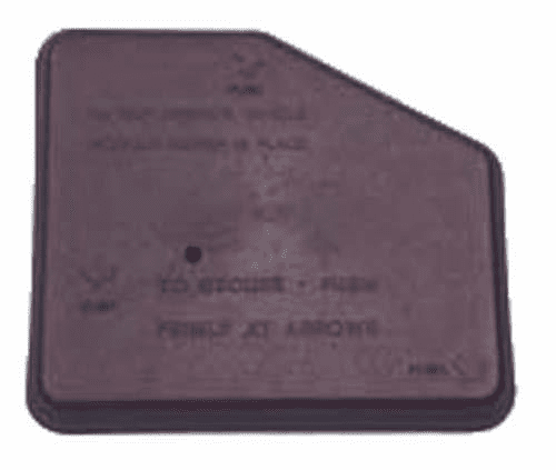Club Car DS Gas Electrical Box Cover (Years 1992-2015)