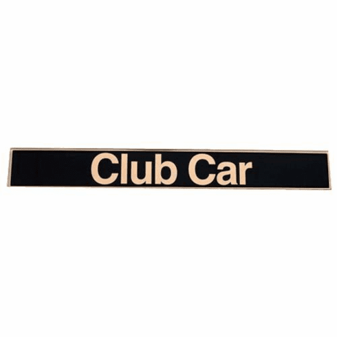 Club Car DS Name Plate (Years 1982-2004)